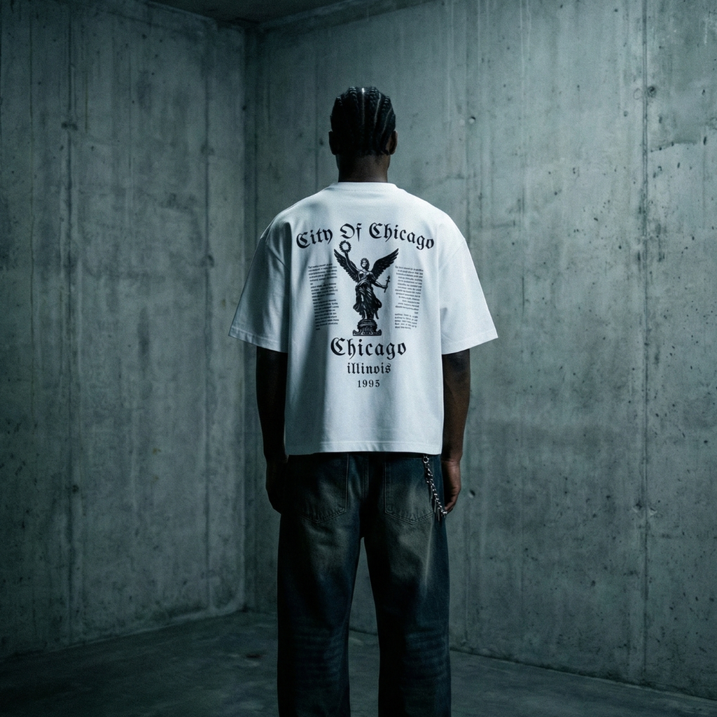 Chicago Collection White Tee