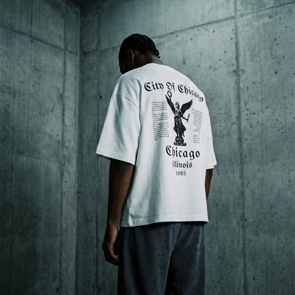 Chicago Collection White Tee