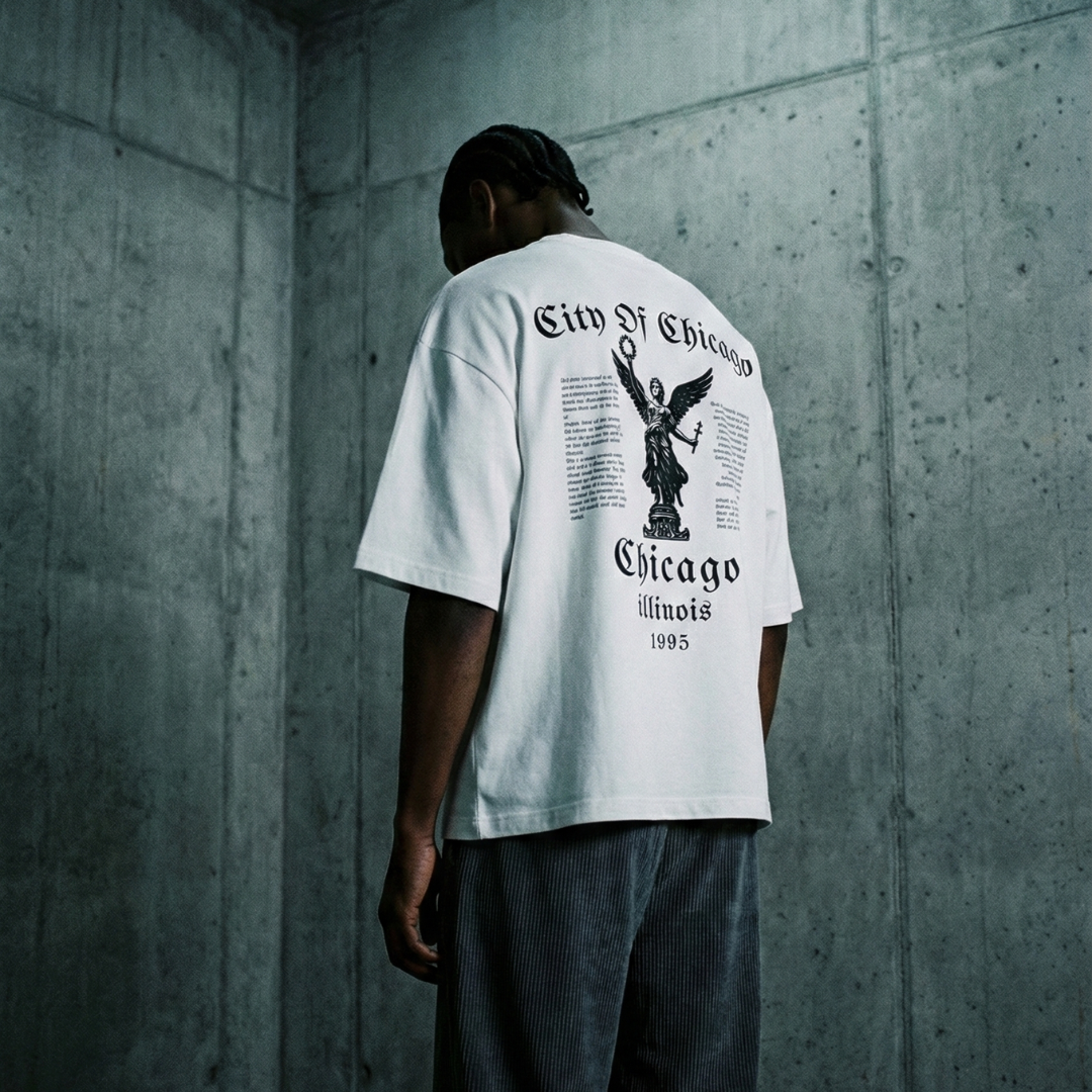 Chicago Collection White Tee