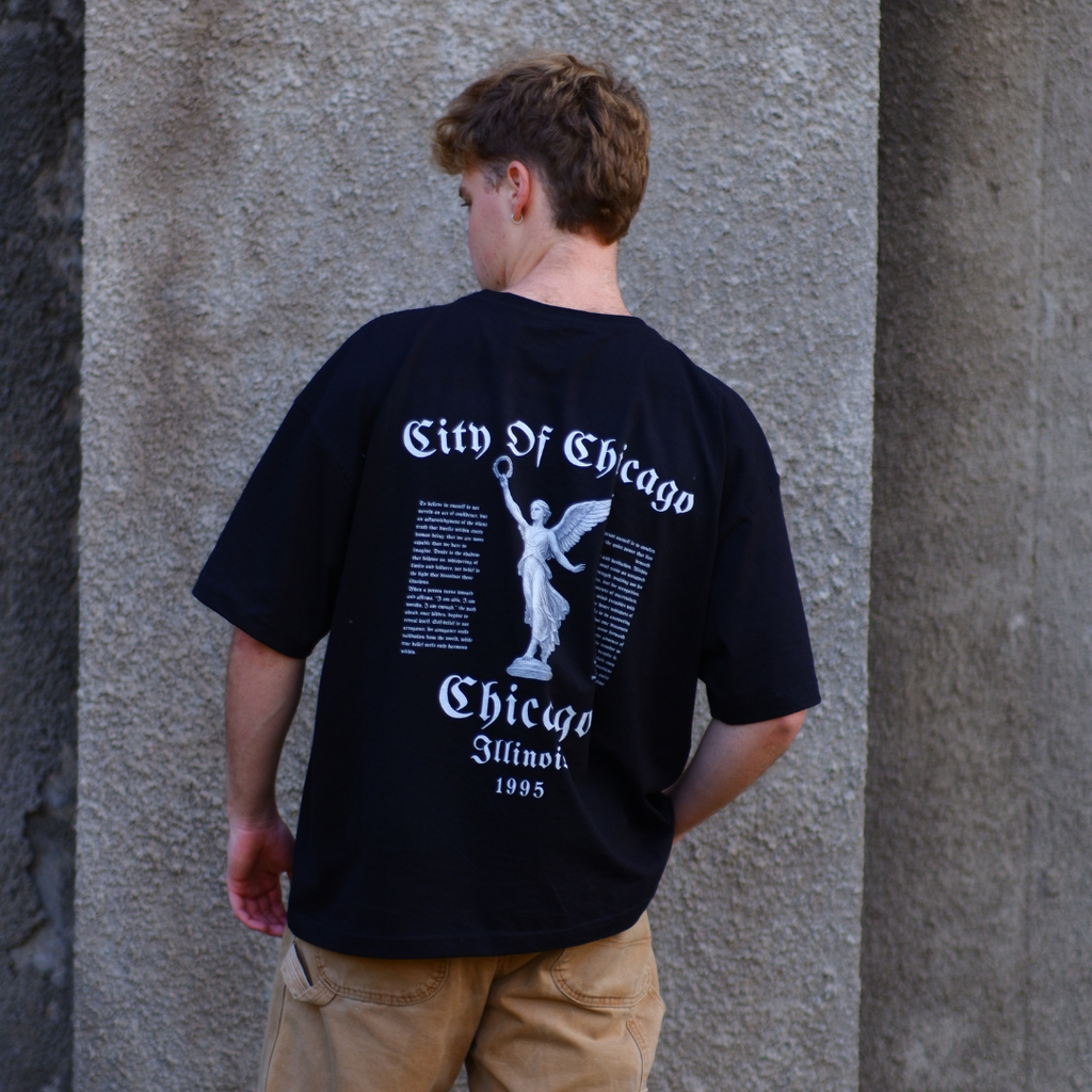 Chicago Collection Black Tee